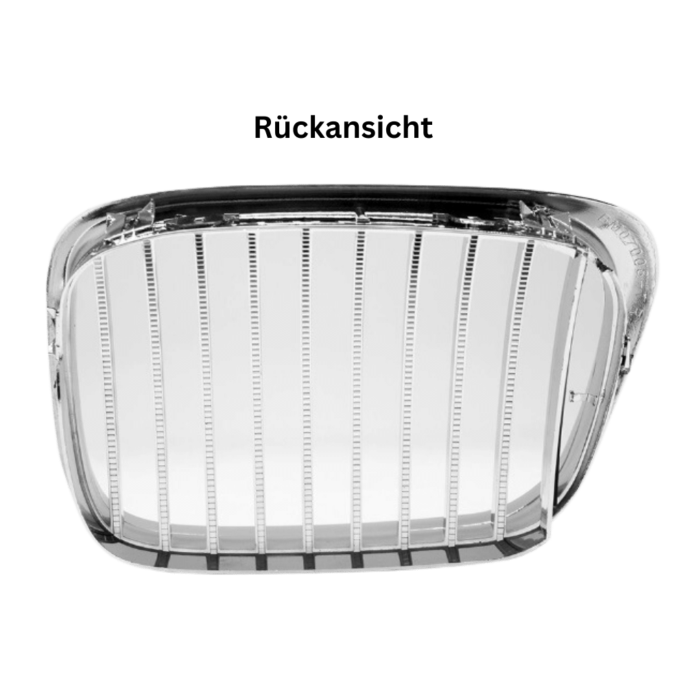 2x Grill Kühlergrill Grill Set Chrom passend für BMW 5er E39 + M-Paket M5 95-03