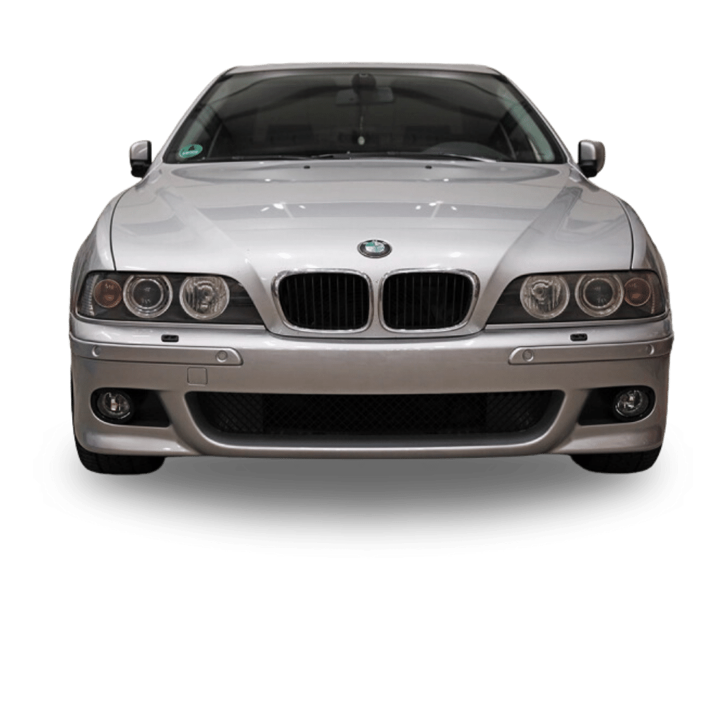 PREMIUM etupuskuri pohjustettu PDC/SRA:lle sopii BMW E39 ei M5 M ABE*