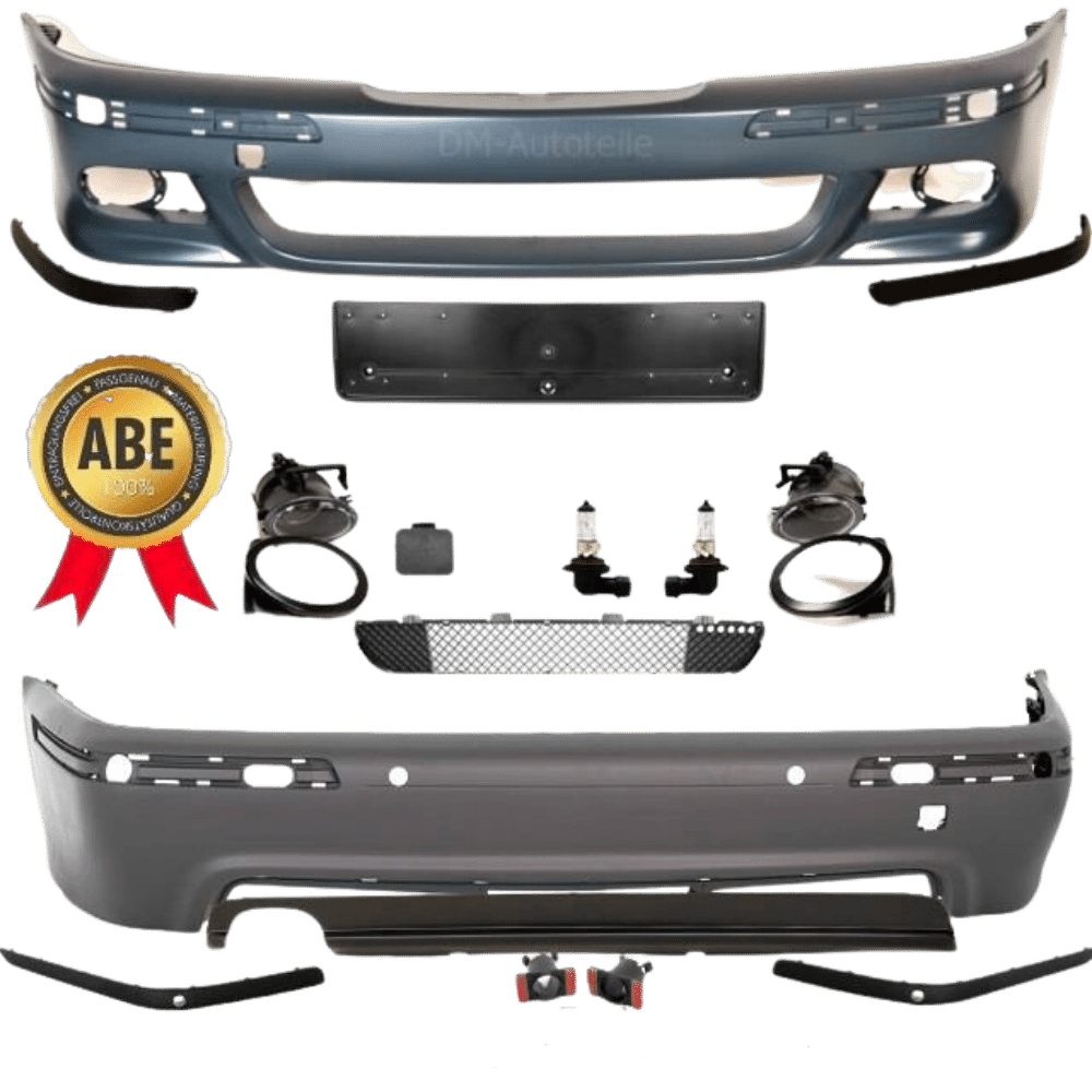 SPORT Bodykit Bumper Sedan COMPLETE -WITHOUT PDC/SRA- fits for BMW E39 except M M5 with*ABE