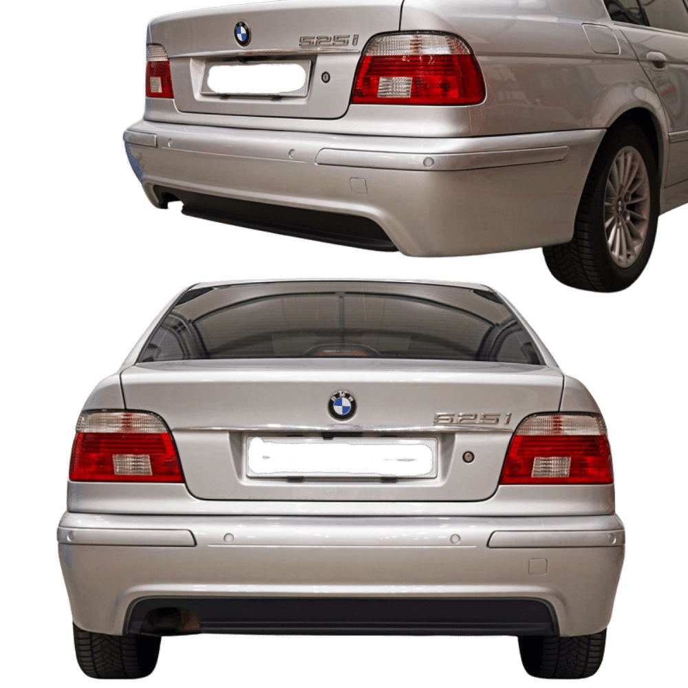 Bodykit - Bumper WITH - SRA+PDC Front Rear ABS primed fits for BMW E39 95-04 not M+ABE