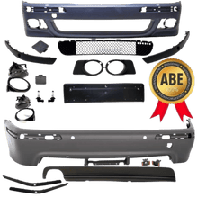 Load image into Gallery viewer, Bodykit - Bumper WITH - SRA+PDC Front Rear ABS primed fits for BMW E39 95-04 not M+ABE