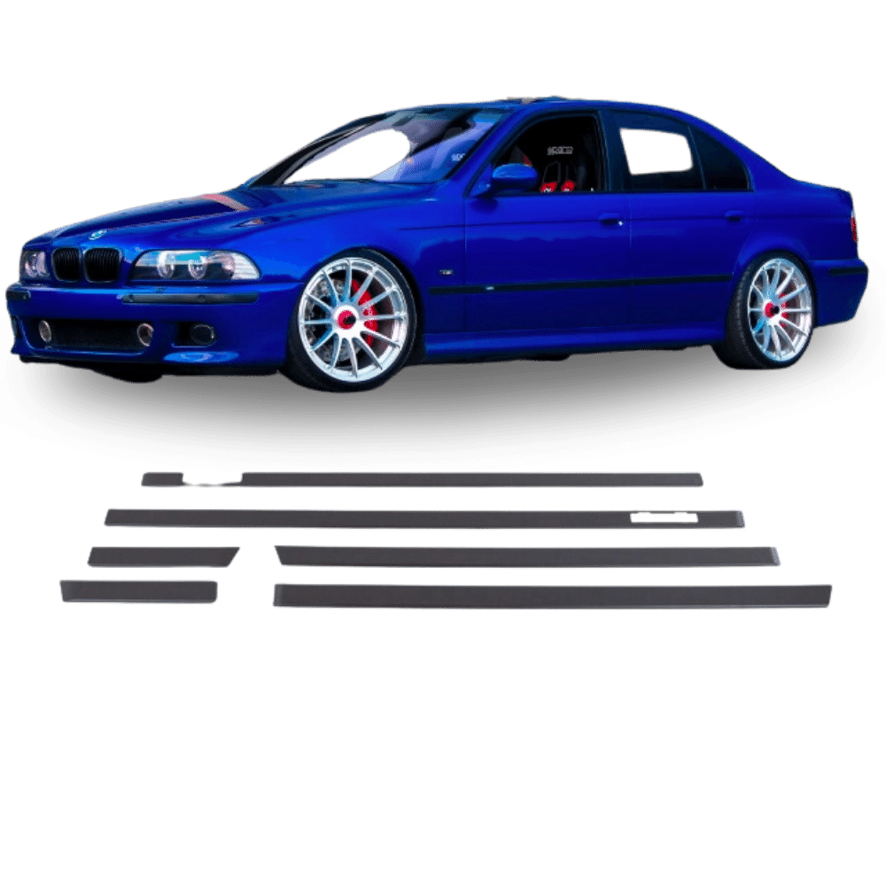 6 kpl Ovilistasarja sport look sedan touring sopii BMW 5-sarjan E39 kaikkiin malleihin 95-03