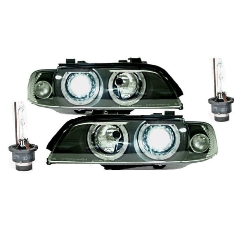 Angel Eyes Headlight Set D2S Facelift BI Xenon PHILIPS fits for BMW E39 95&gt;