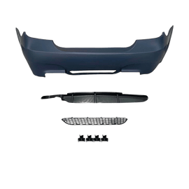 Race bumper 5 Series E60 Sport-Look rear, with right and left silencer outlets, suitable for 24mm PDC, Sport Look suitable for BMW E60 Bj. 03-10