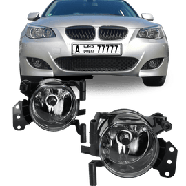 Fog lights clear glass suitable for 5 Series Touring E61 year 04 - 10