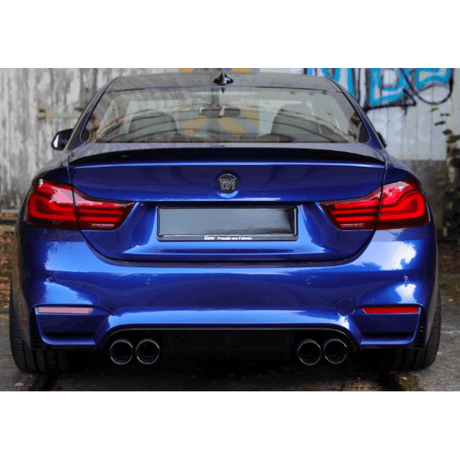 Heckspoiler Sport-Performance Shadow Line Schwarz Glanz passt für BMW 4er F32 Coupe +ABE