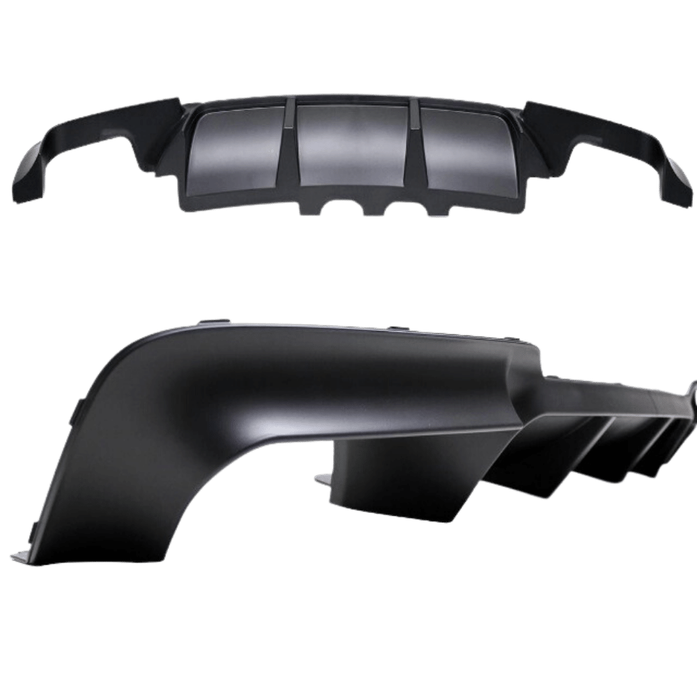 DM Autoteile Performance Heckdiffusor Glanzschwarz Für BMW F10/F11 (mit M-Paket) – 4-Rohr-Optik Diffusor Glänzend Schwarz F10 M5 Optik