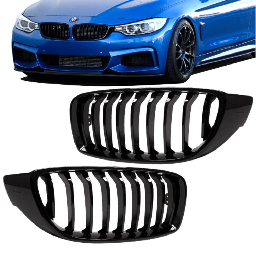 Kühlergrill SET hochglanz Sport-Performance passend für BMW F32 F33 F36 + M