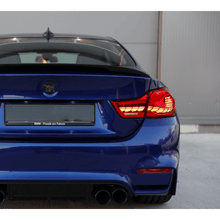 Laden Sie das Bild in den Galerie-Viewer, Rückleuchten SET OLED Rot Klarglas dynamisch passt für BMW 4er F32 F33 F36 F82 F83