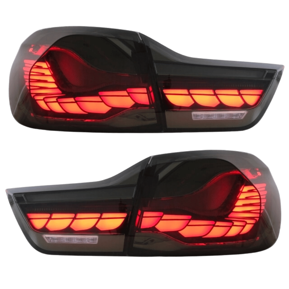 Taillights SET OLED Smoke Clear Glass Dynamic fits for BMW 4 Series F32 F33 F36 F82 F83