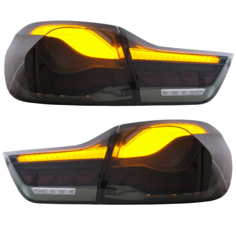 Taillights SET OLED Smoke Clear Glass Dynamic fits for BMW 4 Series F32 F33 F36 F82 F83