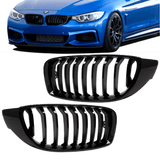 Jäähdyttimen säleikkö SET kiiltävä urheilullinen suorituskyky sopii BMW F32 F33 F36 + M