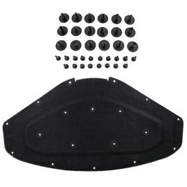 Insulation mat bonnet bonnet insulation engine compartment insulation + mounting kit fits all BMW F20 F21 F22 F23 F30 F31 F32 F33 F36