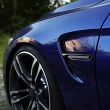 Load image into Gallery viewer, 2x fender set + holder high gloss black suitable for BMW F32 F33 F36 also M4 + M year 13-17