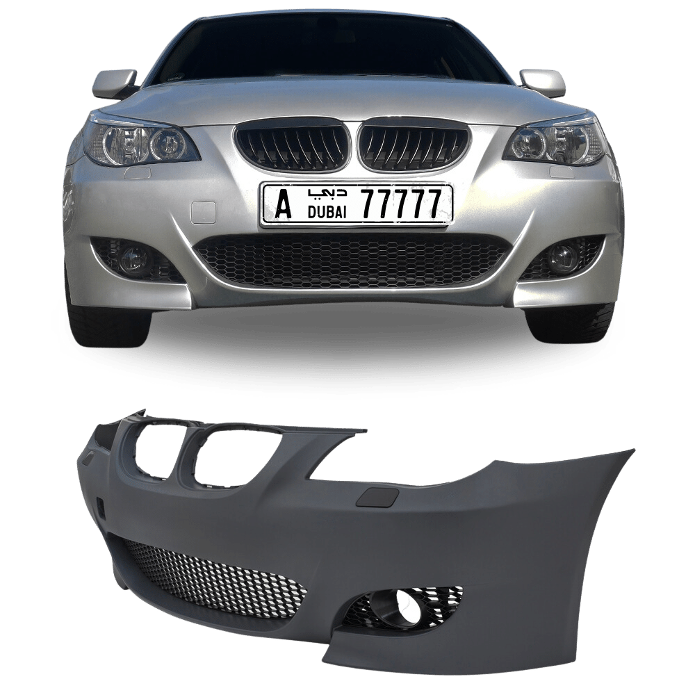 Frontstoßstange im Sport-Design passend für BMW 5er E60 Limousine Baujahr 07.2003 - 2007 und E61 Touring Baujahr 06.2004 - 03.2007