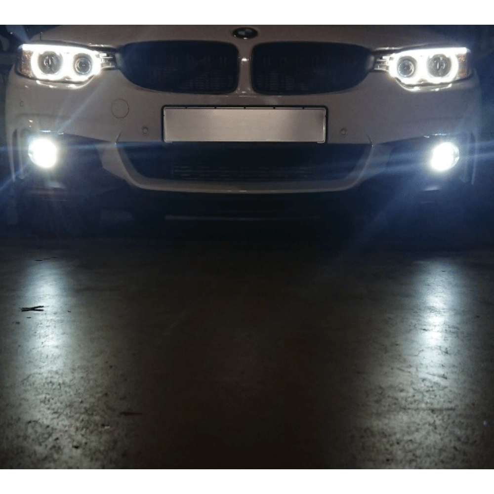 Set LED fog lights Smoke Black fits for BMW 1 Series F20 F21 LCI 3 Series F30 F31 4 Series F32 F33 F36 4 Series GT F34