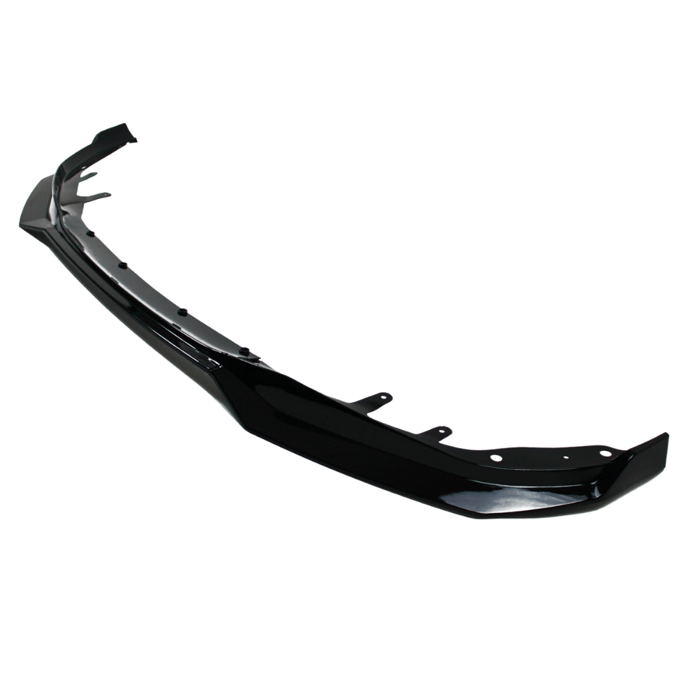 Front spoiler lip bumper Sport Performance black glossy 3-piece, suitable for G22 with ABE suitable for BMW 4 Series G22, 2020-