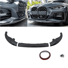 Lataa kuva Galleria-katseluun, Sport-Performance etuspoileri huulikiilto sopii BMW 4-sarjan G22 G23 G26 M-paketilla
