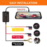 Hardwire Kit Sicherungskasten USB Typ C - Professionelle Dashcam-Installation