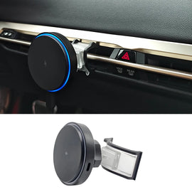 MagSafe-kompatible Handyhalterung mit kabellosem Laden – passend für BMW iX (i20) 2022–2026 mit Curved Display | Mittelkonsole, 15 W
