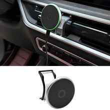 Laden Sie das Bild in den Galerie-Viewer, MagSafe-kompatible Handyhalterung mit kabellosem Laden – passend für BMW X5 (G05 LCI) &amp; X6 (G06 LCI) ab 2023 | Facelift mit Curved Display | Lüftungsgitter 15 W