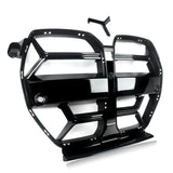Frontgrill im Motorsport-Design für BMW M3 (G80) & M4 (G82 G83) – Glänzend Schwarz