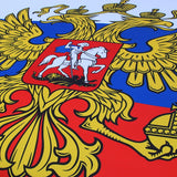 Motorhaubenflagge Russland – Russland Flagge für die Motorhaube | faltenfrei & lackschonend