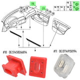 Tür und Leisten Clips für (E46 E90 E91 E92 E93 X5 E53)