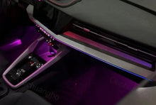 Load image into Gallery viewer, Audi A3 8Y LED Ambientebeleuchtung Set (2021–2024) – 256 Farben, App-Steuerung, 6 Modi, dynamische Effekte