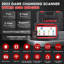 Load image into Gallery viewer, LAUNCH X431 CRP919E BT OBD2 Diagnosegerät – Profi-Scanner mit bidirektionaler Steuerung, 31+ Reset &amp; CAN FD
