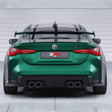 Schwanenhals Heckflügel mit ABE (TTG) | BMW 4er G22 / M4 G82 Coupé (ab 2020) | Design 01 | SHF017-D02-F