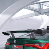 Schwanenhals Heckflügel mit ABE (TTG) | BMW 4er G22 / M4 G82 Coupé (ab 2020) | Design 01 | SHF017-D02-F
