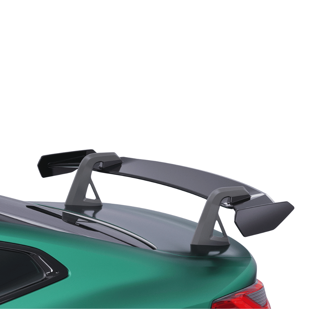 Schwanenhals Heckflügel mit ABE (TTG) | BMW 4er G22 / M4 G82 Coupé (ab 2020) | Design 01 | SHF017-D02-F