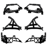 Performance Heckdiffusor Set + Blenden Schwarz - Passend für Mercedes A-Klasse W177 Hatchback