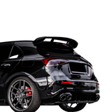Performance Heckdiffusor Set + Blenden Schwarz - Passend für Mercedes A-Klasse W177 Hatchback