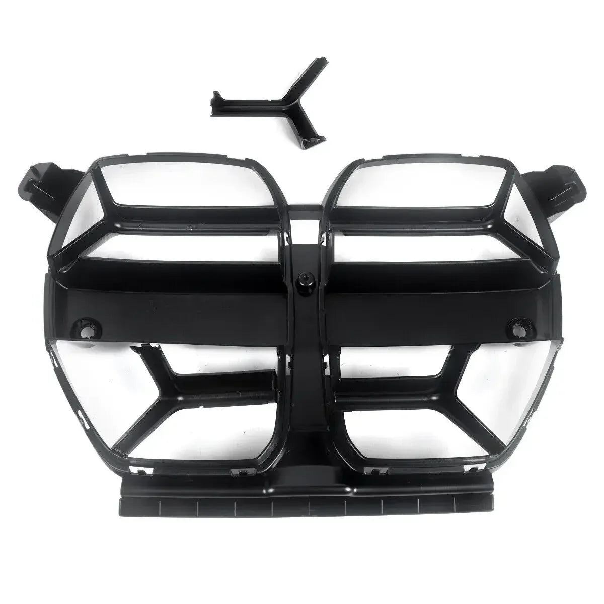 Frontgrill im Motorsport-Design für BMW M3 (G80) & M4 (G82 G83) – Glänzend Schwarz