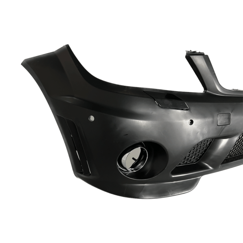 Sportstoßstange vorne mit Gitter für Mercedes C-Klasse W202 Limousine / S204 T-Modell mit PDC (2007-2011)