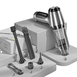 Kraftvoller 120W Car Vacuum Cleaner - 12000PA Saugkraft | Nass- und Trockensaugfunktion | Tragbarer Mini Handstaubsauger