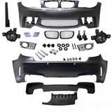 ABE *Bodykit Stoßstange vorne Heck+Nebel+ Diffusor Duplex passt für BMW 1er E81 E87 nicht M M1 - CarWorlds GmbH