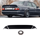 ABS Sport Paket Heckspoiler Kofferraum 3 - teilig Schwarz - Passend für Mercedes E - Klasse W124 Limousine 1985 - 1995 - CarWorlds GmbH
