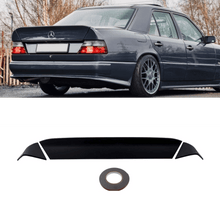Load image into Gallery viewer, ABS Sport Paket Heckspoiler Kofferraum 3 - teilig Schwarz - Passend für Mercedes E - Klasse W124 Limousine 1985 - 1995 - CarWorlds GmbH