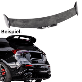 Aero Heckspoiler Kofferraum 3 - teilig aus ABS - Passend für Mercedes A - Klasse W176 - CarWorlds GmbH