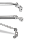 Aluminium Domstrebe verstellbar passend für BMW 1er E81, E82, E87 und E88 nur Diesel, Bj. 2004 - CarWorlds GmbH