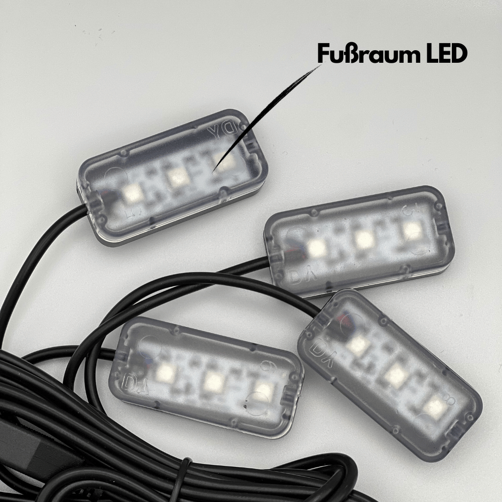 LED Innenbeleuchtung Auto, Auto LED Innenbeleuchtung Rgb Fußraum Ambiente  Beleuchtung