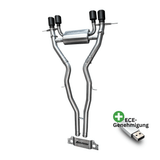 Aulitzky Auspuffanlage für BMW M2 (G87) S58 – ECE, 3" Edelstahl, Klappensteuerung, gestrahlt/ungestrahlt - CarWorlds GmbH