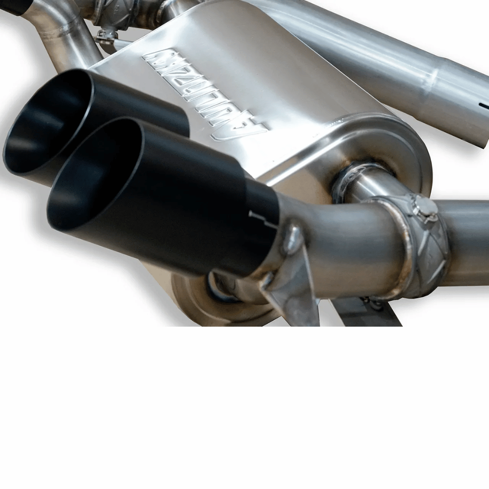 Aulitzky Auspuffanlage für BMW M2 (G87) S58 – ECE, 3" Edelstahl, Klappensteuerung, gestrahlt/ungestrahlt - CarWorlds GmbH