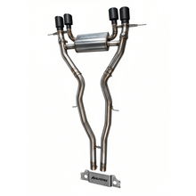 Load image into Gallery viewer, Aulitzky Auspuffanlage für BMW M2 (G87) S58 – ECE, 3" Edelstahl, Klappensteuerung, gestrahlt/ungestrahlt - CarWorlds GmbH