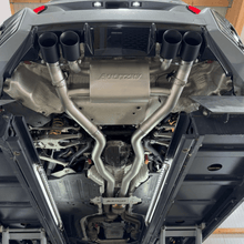 Load image into Gallery viewer, Aulitzky Auspuffanlage für BMW M2 (G87) S58 – ECE, 3" Edelstahl, Klappensteuerung, gestrahlt/ungestrahlt - CarWorlds GmbH