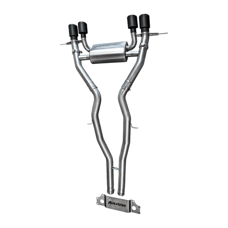 Aulitzky Auspuffanlage für BMW M2 (G87) S58 – ECE, 3" Edelstahl, Klappensteuerung, gestrahlt/ungestrahlt - CarWorlds GmbH