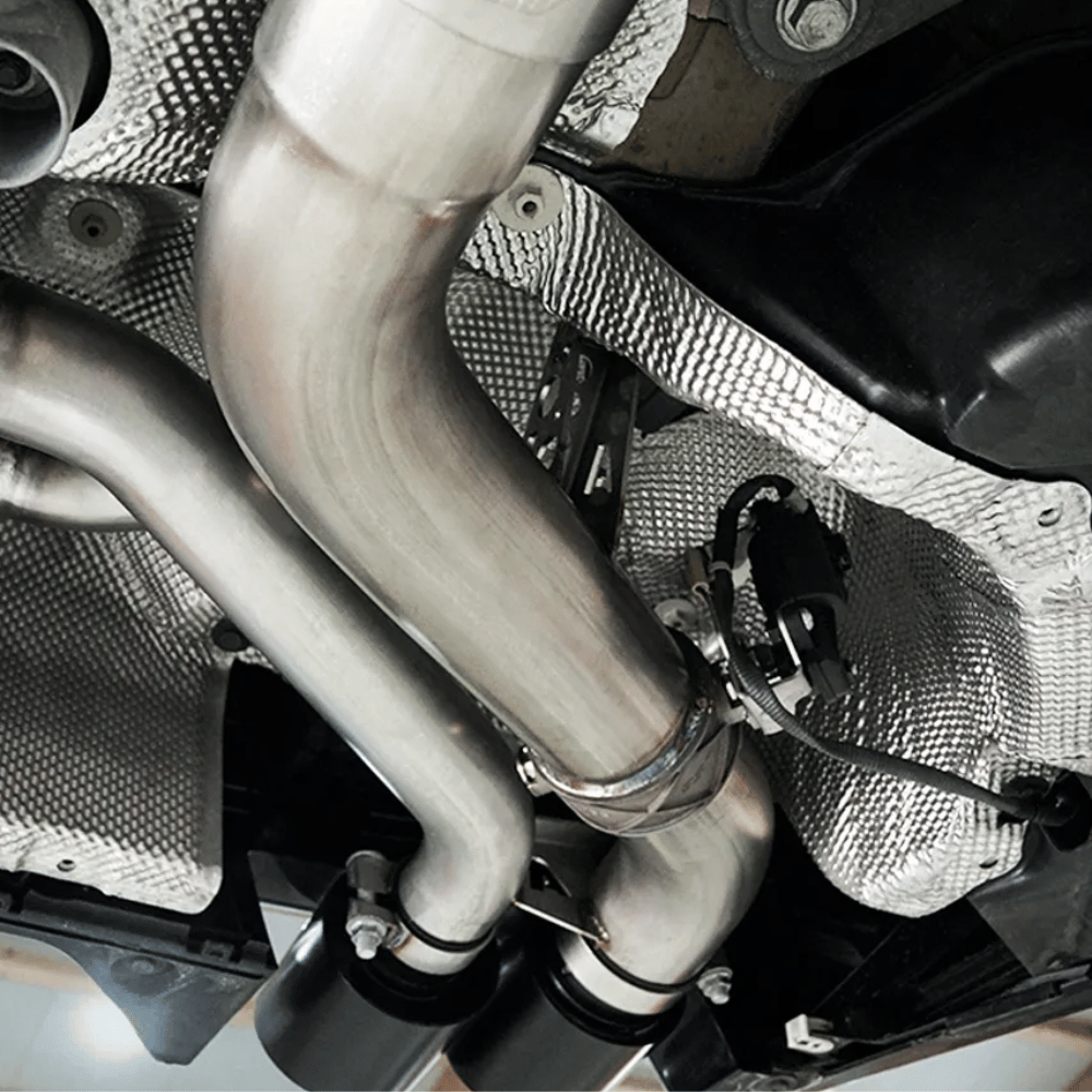 Aulitzky Auspuffanlage für BMW M5 (G90/G99) 727PS S68 – ECE, Klappensteuerung, gestrahlt/ungestrahlt - CarWorlds GmbH